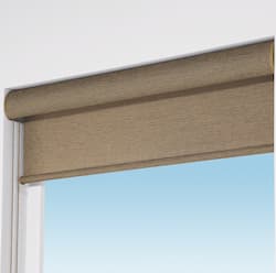 Roller shades providing clean, modern light control